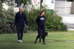 Amsterdam 23 augustus 2024
Frank Rijkaard en zijn vrouw Stephanie laten hun hond uit