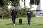 Amsterdam 23 augustus 2024
Frank Rijkaard en zijn vrouw Stephanie laten hun hond uit