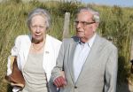 Scheveningen 27 augustus 2024
Afscheids feestje van Mark Rutte bij strandtent Culpepper. Frits Korthals Altes met zijn vrouw
