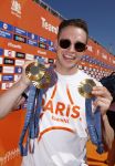 Scheveningen 12 augustus 2024
Aankomst olympische sporters in scheveningen . Humberto Tan presenteert het programma..
Harrie Lavreysen