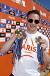 Scheveningen 12 augustus 2024
Aankomst olympische sporters in scheveningen . Humberto Tan presenteert het programma..
Harrie Lavreysen