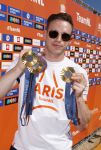 Scheveningen 12 augustus 2024
Aankomst olympische sporters in scheveningen . Humberto Tan presenteert het programma..
Harrie Lavreysen
