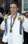 Den Haag 13 augustus 2024
De Olympische sporters die een medaille gehaald hebben worden ontvangen door premier Dick Schoof . Harrie Lavreysen