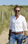 Scheveningen 27 augustus 2024
Afscheids feestje van Mark Rutte bij strandtent Culpepper. Hugo de Jonge met hand in gips