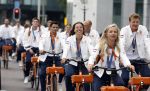 Den Haag 13 augustus 2024
De Olympische sporters die een medaille gehaald hebben worden ontvangen door premier Dick Schoof .