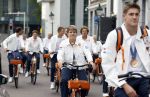 Den Haag 13 augustus 2024
De Olympische sporters die een medaille gehaald hebben worden ontvangen door premier Dick Schoof .