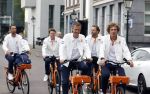 Den Haag 13 augustus 2024
De Olympische sporters die een medaille gehaald hebben worden ontvangen door premier Dick Schoof .