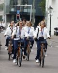 Den Haag 13 augustus 2024
De Olympische sporters die een medaille gehaald hebben worden ontvangen door premier Dick Schoof .