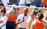 Scheveningen 12 augustus 2024
Aankomst olympische sporters in scheveningen . Humberto Tan presenteert het programma.
