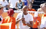 Scheveningen 12 augustus 2024
Aankomst olympische sporters in scheveningen . Humberto Tan presenteert het programma.