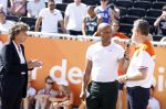 Scheveningen 12 augustus 2024
Aankomst olympische sporters in scheveningen . Humberto Tan presenteert het programma.