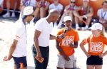 Scheveningen 12 augustus 2024
Aankomst olympische sporters in scheveningen . Humberto Tan presenteert het programma.