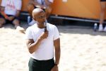 Scheveningen 12 augustus 2024
Aankomst olympische sporters in scheveningen . Humberto Tan presenteert het programma.