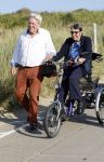 Scheveningen 27 augustus 2024
Afscheids feestje van Mark Rutte bij strandtent Culpepper. Jetta Klijnsma met man