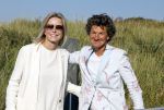 Scheveningen 27 augustus 2024
Afscheids feestje van Mark Rutte bij strandtent Culpepper. Kasja Ollongren met partner Irene v d Brekel