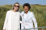 Scheveningen 27 augustus 2024
Afscheids feestje van Mark Rutte bij strandtent Culpepper. Kasja Ollongren met partner Irene v d Brekel