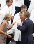 Den Haag 13 augustus 2024
Alle medaillewinnaars bij de olympische spelen op bezoek bij Koning Willem Alexander en Koningin Maxima op huis ten Bosch . oa aanwezig Femke Bol Sifan hassan Harrie Lavreysen Sharon v Rouwendaal Worthy de Jong Marit Bouwmeester Roy v d Berg de Hockey heren de hockey dames en alle roeiers. Pieter vd Hoogenband