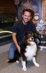 Amsterdam 21 augustus 2024
Premiere Samson en Margot in Pathe de munt. Levi v Kempen kwam met zijn vriendin en hond