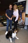 Amsterdam 21 augustus 2024
Premiere Samson en Margot in Pathe de munt. Levi v Kempen kwam met zijn vriendin en hond