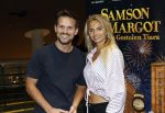 Amsterdam 21 augustus 2024
Premiere Samson en Margot in Pathe de munt. Levi v Kempen kwam met zijn vriendin en hond