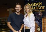 Amsterdam 21 augustus 2024
Premiere Samson en Margot in Pathe de munt. Levi v Kempen kwam met zijn vriendin en hond