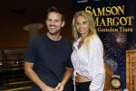 Amsterdam 21 augustus 2024
Premiere Samson en Margot in Pathe de munt. Levi v Kempen kwam met zijn vriendin en hond