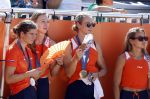 Scheveningen 12 augustus 2024
Aankomst olympische sporters in scheveningen . Humberto Tan presenteert het programma. Femke Bol en Lieke Klaver