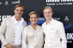 Amsterdam 9augustus 2024
Premiere show Hans Klok in Carre . Mariska v Kolck kwam met haar zoons en aanhang