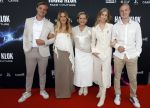 Amsterdam 9augustus 2024
Premiere show Hans Klok in Carre . Mariska v Kolck kwam met haar zoons en aanhang
