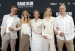 Amsterdam 9augustus 2024
Premiere show Hans Klok in Carre . Mariska v Kolck kwam met haar zoons en aanhang