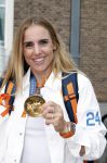 Den Haag 13 augustus 2024
De Olympische sporters die een medaille gehaald hebben worden ontvangen door premier Dick Schoof . Marit Bouwmeester