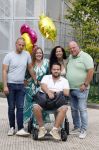 Helmond 30 augustus 2024
Mark Gillis wordt uit het ziekenhuis ontslagen waar hij ruim 9 weken heeft gelegen . Zijn vader Peter Gillis Wendy v Hout en broer Ruud Gillis en zus Inge Gillis halen hem op.