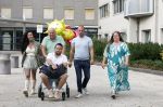 Helmond 30 augustus 2024
Mark Gillis wordt uit het ziekenhuis ontslagen waar hij ruim 9 weken heeft gelegen . Zijn vader Peter Gillis Wendy v Hout en broer Ruud Gillis en zus Inge Gillis halen hem op.
