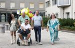 Helmond 30 augustus 2024
Mark Gillis wordt uit het ziekenhuis ontslagen waar hij ruim 9 weken heeft gelegen . Zijn vader Peter Gillis Wendy v Hout en broer Ruud Gillis en zus Inge Gillis halen hem op.