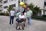 Helmond 30 augustus 2024
Mark Gillis wordt uit het ziekenhuis ontslagen waar hij ruim 9 weken heeft gelegen . Zijn vader Peter Gillis Wendy v Hout en broer Ruud Gillis en zus Inge Gillis halen hem op.
