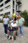 Helmond 30 augustus 2024
Mark Gillis wordt uit het ziekenhuis ontslagen waar hij ruim 9 weken heeft gelegen . Zijn vader Peter Gillis Wendy v Hout en broer Ruud Gillis en zus Inge Gillis halen hem op.
