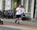 Amsterdam 26 augustus 2024
Martin Buitenhuis aan het hard lopen in Amsterdam