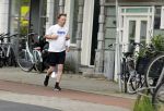 Amsterdam 26 augustus 2024
Martin Buitenhuis aan het hard lopen in Amsterdam