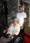 Amsterdam 9augustus 2024
Premiere show Hans Klok in Carre . Martin Planken  met moeder