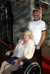 Amsterdam 9augustus 2024
Premiere show Hans Klok in Carre . Martin Planken  met moeder