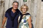 Scheveningen 27 augustus 2024
Afscheids feestje van Mark Rutte bij strandtent Culpepper. Maxime Verhagen met vrouw