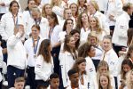 Den Haag 13 augustus 2024
Alle medaillewinnaars bij de olympische spelen op bezoek bij Koning Willem Alexander en Koningin Maxima op huis ten Bosch . oa aanwezig Femke Bol Sifan hassan Harrie Lavreysen Sharon v Rouwendaal Worthy de Jong Marit Bouwmeester Roy v d Berg de Hockey heren de hockey dames en alle roeiers.