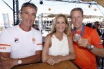Scheveningen 12 augustus 2024
Aankomst olympische sporters in scheveningen . Humberto Tan presenteert het programma. Michael v d Vleuten met zijn ouders