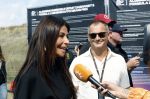 Zandvoort 25 augustus 2024
Olcay Gulsen en Eelko v Kooten bij de Formule 1 op circuit Zandvoort.
