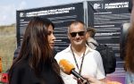 Zandvoort 25 augustus 2024
Olcay Gulsen en Eelko v Kooten bij de Formule 1 op circuit Zandvoort.