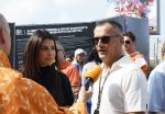 Zandvoort 25 augustus 2024
Olcay Gulsen en Eelko v Kooten bij de Formule 1 op circuit Zandvoort.