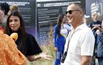 Zandvoort 25 augustus 2024
Olcay Gulsen en Eelko v Kooten bij de Formule 1 op circuit Zandvoort.