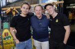 Amsterdam 28 augustus 2024
Oos Kesbeke met zijn zoons bij de Jumbo