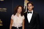 Utrecht 29 september 2017
Uitreiking gouden kalveren in de schouwburg van Utrecht. 
Paula v Oest met zoon