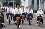 Den Haag 13 augustus 2024
De Olympische sporters die een medaille gehaald hebben worden ontvangen door premier Dick Schoof .  Pieter v d Hoogenband